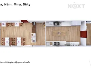 Prodej rodinného domu, Štíty, nám. Míru, 267 m2