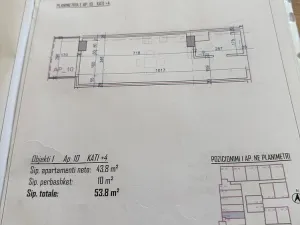 Prodej bytu 1+kk, Rruga Wiena, Golem, Albánie, 37 m2