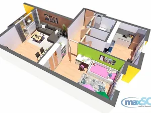 Prodej bytu 2+1, Sezemice, Spojovací, 58 m2