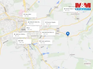 Prodej zahrady, Klatovy - Čínov, 730 m2