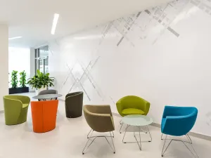 Pronájem kanceláře, Praha - Karlín, Sokolovská, 151 m2