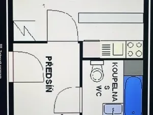 Pronájem bytu 2+kk, Liberec - Liberec VI-Rochlice, Na Žižkově, 45 m2