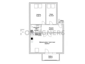 Prodej bytu 3+kk, Olomouc, Horní lán, 83 m2