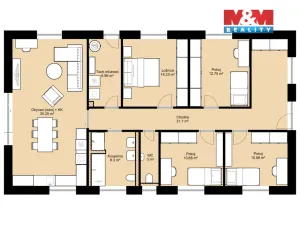 Prodej rodinného domu, Srubec, 125 m2