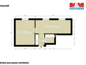 Pronájem kanceláře, Plzeň, Zikmunda Wintra, 58 m2