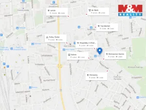 Pronájem bytu 1+1, Česká Lípa, Partyzánská, 31 m2