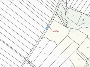 Dražba pozemku, Březník, 86 m2