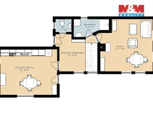 Pronájem chalupy, Bechyně, 99 m2