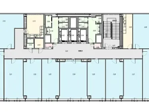 Pronájem kanceláře, Brno, Jana Babáka, 546 m2