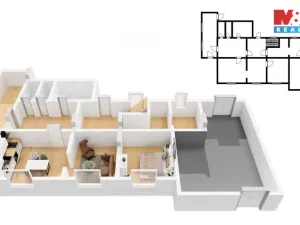 Prodej rodinného domu, Bělotín, 252 m2