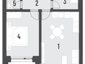 Prodej bytu 2+kk, Brandýs nad Labem-Stará Boleslav, Dřevčická, 50 m2