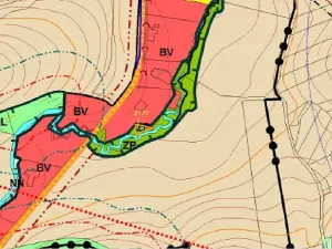 Dražba louky, Staré Buky, 154 m2