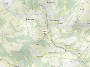 Dražba lesa, Semily, 561 m2