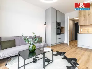 Pronájem bytu 1+kk, Kladno - Dubí, Ke křížku, 34 m2