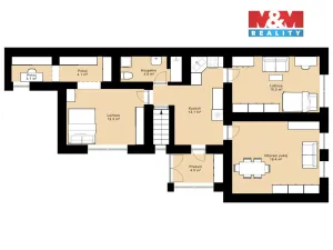 Prodej rodinného domu, Včelná, tř. 5. května, 150 m2