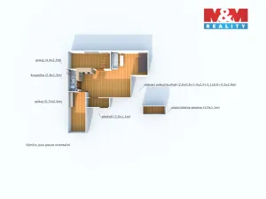 Pronájem bytu 3+kk, Plzeň - Doubravka, Školní, 60 m2