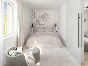 Prodej bytu 2+kk, Milovice, Topolová, 44 m2