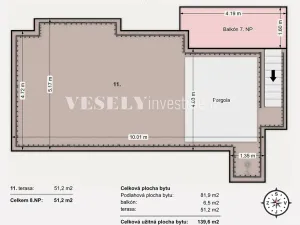 Prodej bytu 4+kk, Praha - Žižkov, Vinohradská, 139 m2