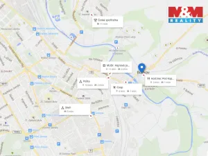 Pronájem kanceláře, Plzeň, Božkovské náměstí, 1021 m2