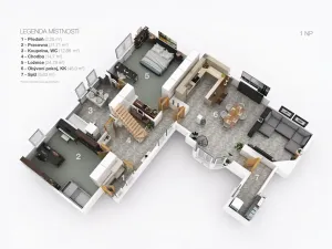 Prodej rodinného domu, Praha - Ďáblice, Květnová, 197 m2