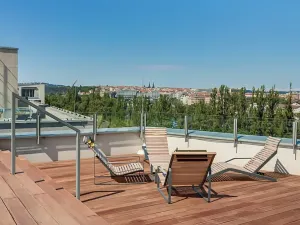 Pronájem bytu 3+kk, Praha - Karlín, Breitfeldova, 80 m2