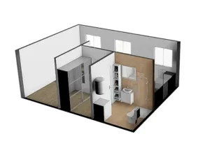 Pronájem bytu 1+kk, Brno, Tkalcovská, 32 m2