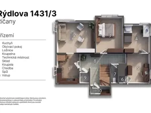 Prodej rodinného domu, Říčany, Rýdlova, 160 m2