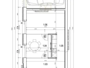 Pronájem kanceláře, Uherské Hradiště - Jarošov, Drahy, 56 m2