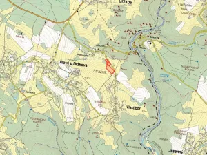 Prodej louky, Jílové u Držkova, 5847 m2