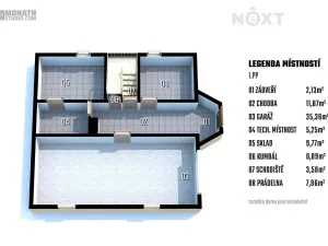 Prodej rodinného domu, Zaječí, Šakvická, 220 m2