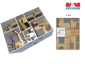 Prodej chaty, Loučná pod Klínovcem - Háj, 285 m2