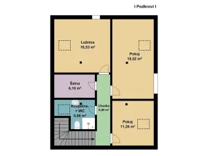 Pronájem rodinného domu, Úvaly, Štefánikova, 147 m2