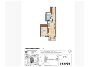 Prodej bytu 2+kk, Praha - Dolní Měcholupy, Honzíkova, 43 m2