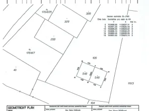 Prodej pozemku, Albrechtice nad Vltavou, 700 m2