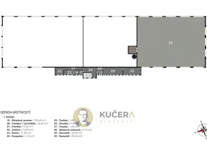 Prodej výrobních prostor, Kostelec nad Labem, Neratovická, 3457 m2