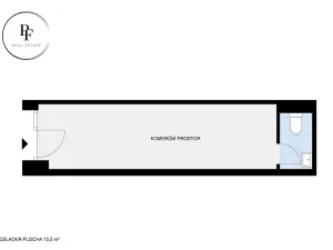 Pronájem obchodního prostoru, Praha - Holešovice, Ortenovo náměstí, 15 m2