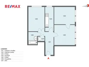 Prodej bytu 3+1, Praha - Strašnice, Limuzská, 68 m2