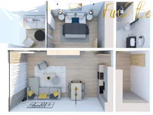 Prodej bytu 2+kk, Černá v Pošumaví - Dolní Vltavice, 58 m2