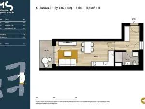 Pronájem bytu 1+kk, Plzeň, Pallova, 32 m2
