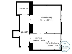 Pronájem bytu 1+1, Brno, Šumavská, 38 m2