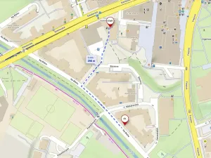 Pronájem bytu 2+kk, Praha - Vysočany, Na břehu, 53 m2