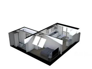 Pronájem bytu 2+kk, Písek, Bořivojova, 35 m2