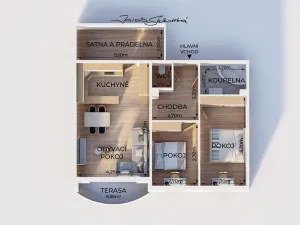 Prodej bytu 3+kk, Olomouc, Fischerova, 76 m2