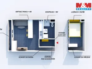 Prodej bytu 1+kk, Praha - Stodůlky, Jaroslava Foglara, 40 m2