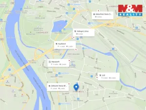 Pronájem bytu 2+1, Děčín - Děčín III-Staré Město, Oblouková, 74 m2