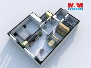 Prodej bytu 2+1, Praha - Hloubětín, Kardašovská, 43 m2