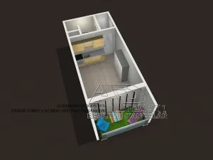 Pronájem bytu 1+kk, České Budějovice, Fr. Ondříčka, 23 m2