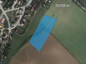 Prodej podílu pole, Dačice, 2543 m2