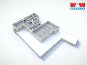 Prodej skladu, Jílové, Teplická, 3160 m2