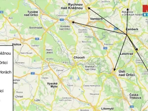 Pronájem bytu 1+1, Žamberk, Pionýrů, 35 m2